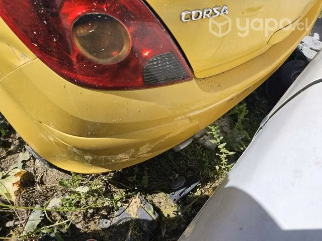 Parachoque trasero opel corsa 2014