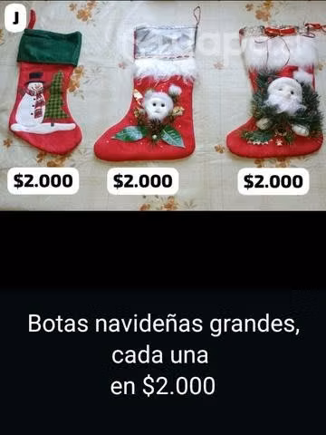 Figuras navideñas en venta