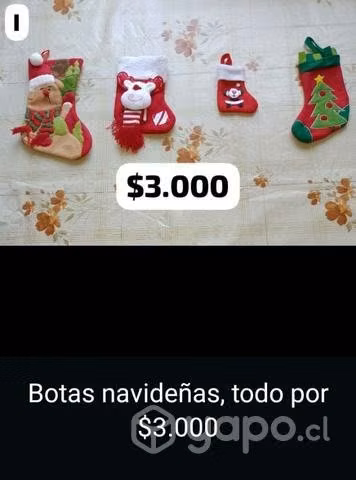 Figuras navideñas en venta