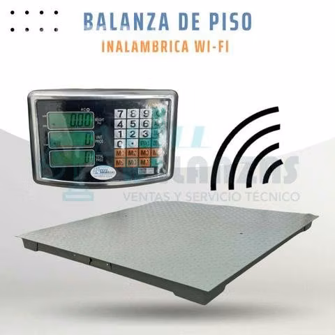 Báscula 3000kg 1.20 x 1.20 a domicilio