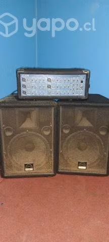 Parlantes +Mixer