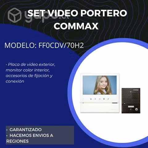 Set video portero commax modelo: ff0cdv/70h2