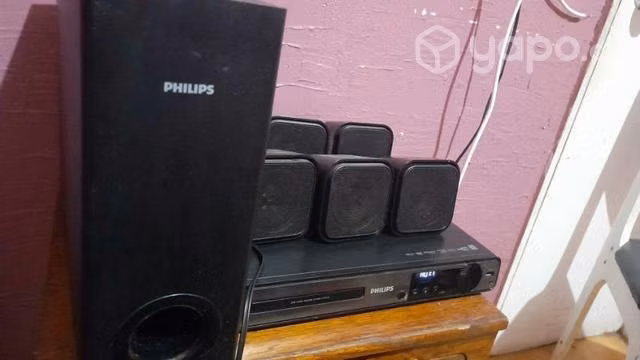 Sistema cine en casa marca Philips full bajo