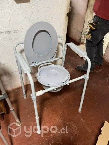 Silla de baño colchón antiescara muletas