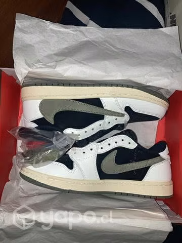 Jordan 1 low travis scott olive green 43