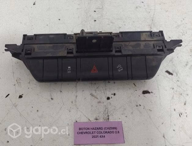 Boton Hazard Chevrolet Colorado 2.8 20214x4