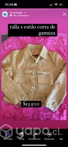 Chaquetas de gamuza