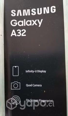 Celular Samsung Galaxy A32, casi sin uso