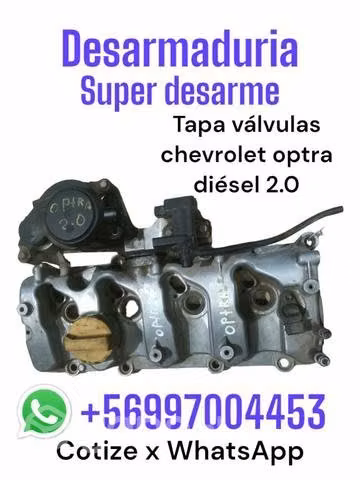Tapa válvula Chevrolet Optra diesel 2.0