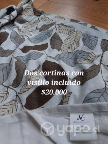 Cortinas casi nuevas