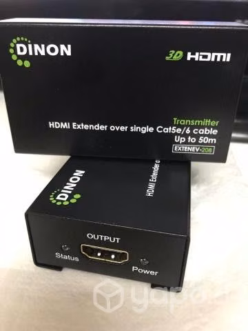 Dinon Hdmi Extender Cat5e/6 Up To 50m - Imagen 3