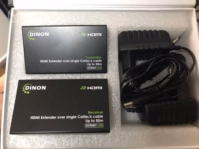Dinon Hdmi Extender Cat5e/6 Up To 50m - Imagen 4