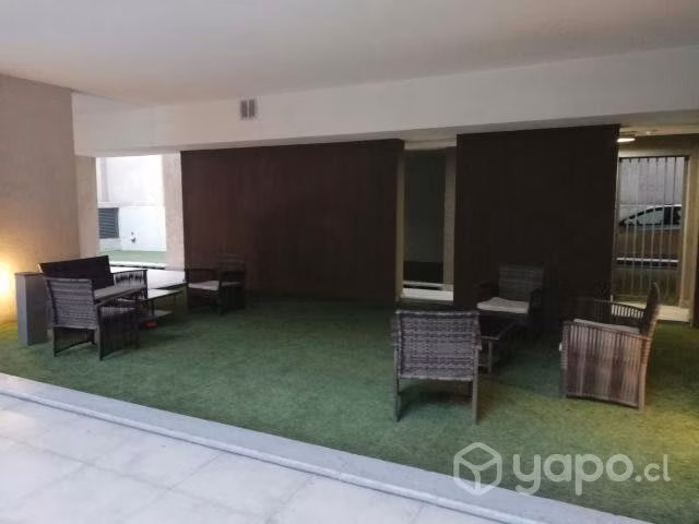 Dpto amoblado estilo mariposa en Santiago Centro