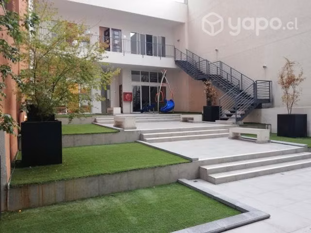 Dpto amoblado estilo mariposa en Santiago Centro