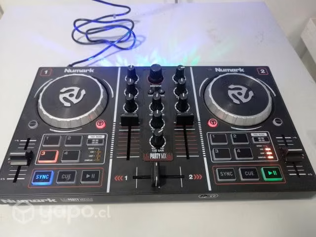Controlador dj Numark party mix