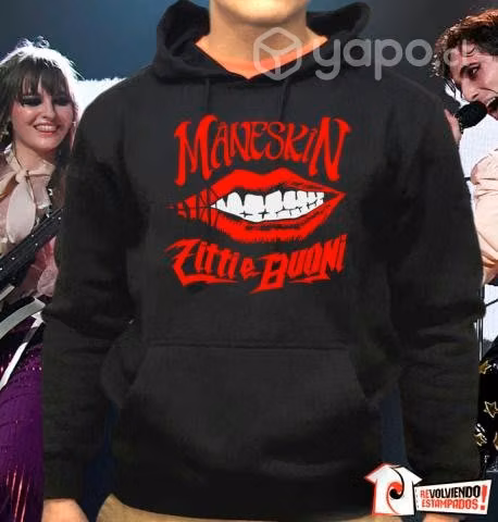 Polerones Estampados Maneskin