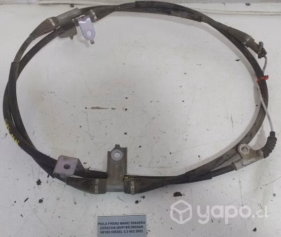 Piola Freno Mano Tras der(NVP185) Nissan NP300