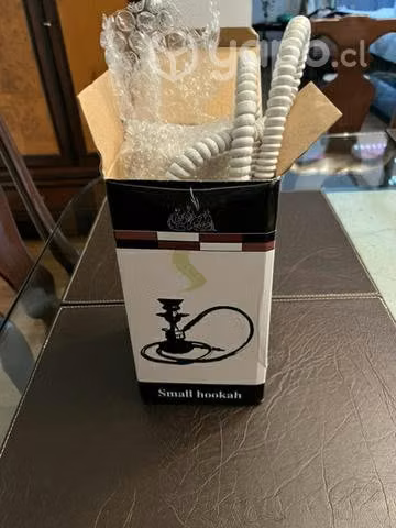 Hookah / pipa de agua chica 30 cms Nueva - Imagen 3