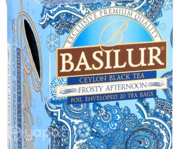 Té en bolsas marca Basilur