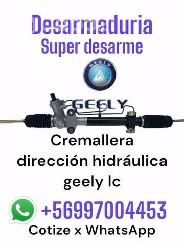 Cremallera de dirección hidráulica geely lc
