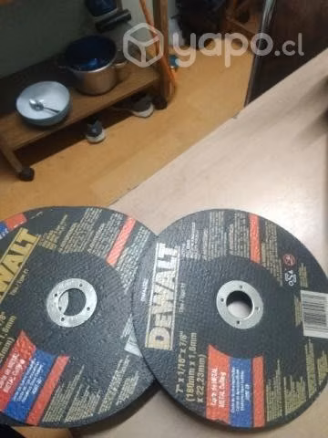 Discos de corte de 7" .