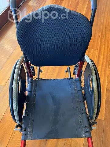 Silla de ruedas Quickie roja jay j3 - Imagen 5