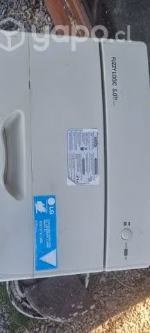 Lavadora fuzzy lg 5kg