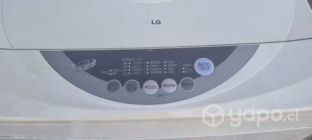 Lavadora fuzzy lg 5kg