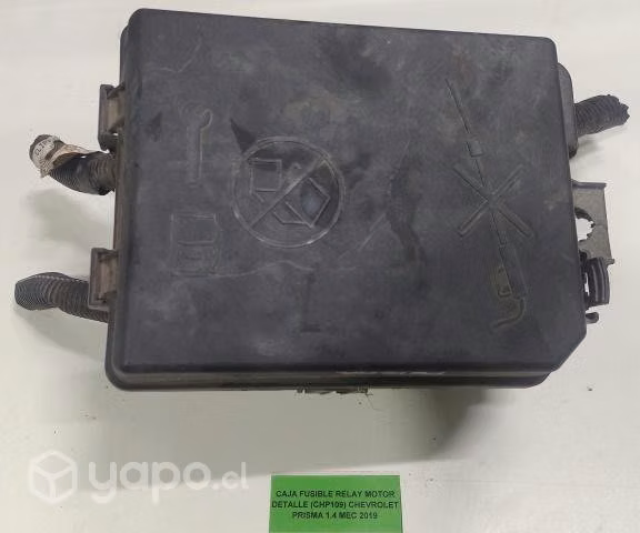 Caja Fusible Relay Motor Detalle (CHP109) Chevrole