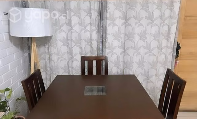 Comedor 4 sillas de madera