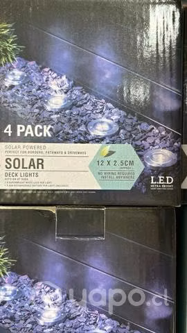Foco solar jardín pack 4 - Imagen 3
