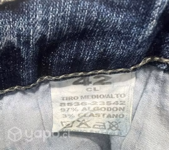 Short Semi Elástico Marca Vanks Talla 40/42 Azul - Imagen 4