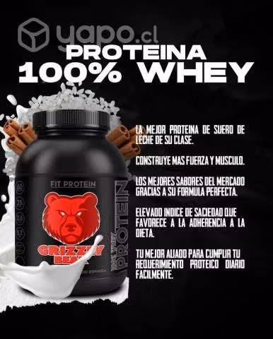 Proteína Sabor Arroz con leche 100% whey protein