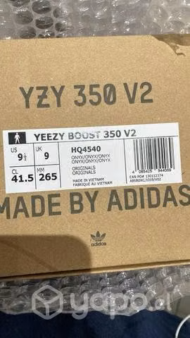 YEEZY 350 v2 onyx 9,5 - Imagen 4