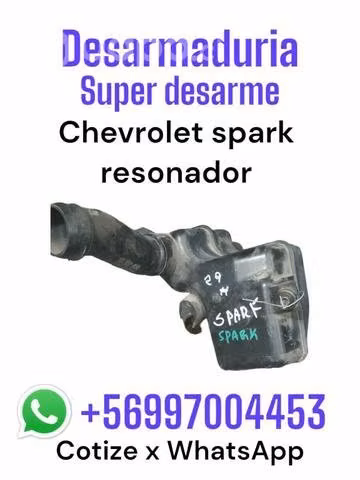 Resonador Chevrolet Spark desarmaduría