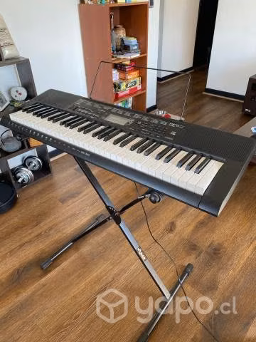 Teclado Casio Ctk-3500 Usado Con Pedestal - Imagen 3