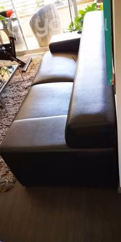 Sillon Ecocuero negro