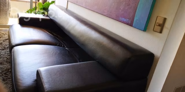 Sillon Ecocuero negro