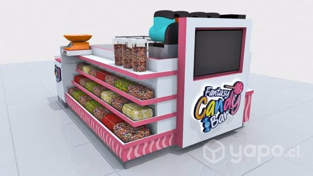 Modulo en venta ideal para Candy Bar - Imagen 4