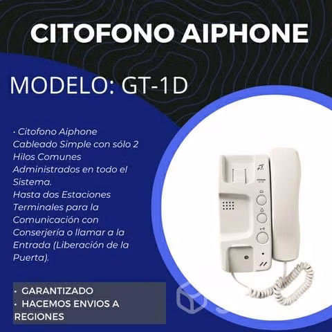 Citofono aiphone modelo: gt-1d