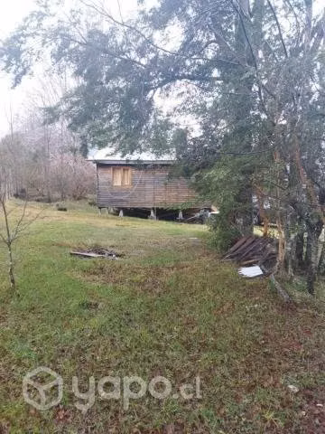 Cabaña de 36 m2, patio de 1000 m2, dos dormitorio