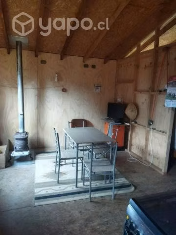 Cabaña de 36 m2, patio de 1000 m2, dos dormitorio