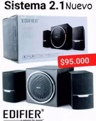 Sistema nuevo embalado ideal para home studio
