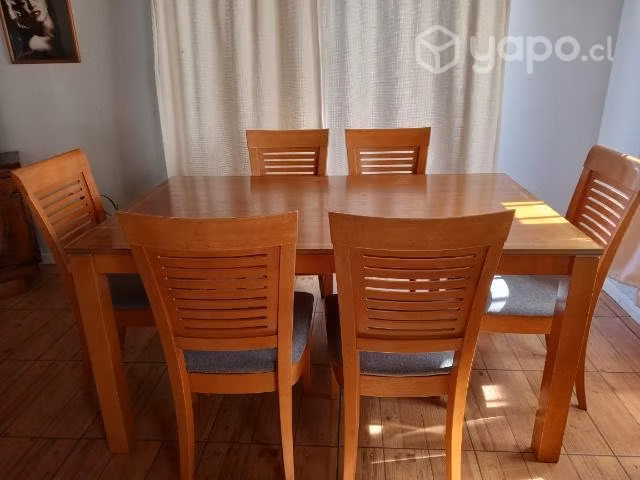 Comedor seis sillas