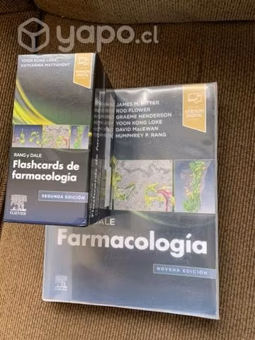 Libro Farmacología 9na edición química y medicina