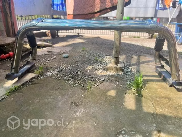 Barra antivuelco de acero inoxidable camioneta