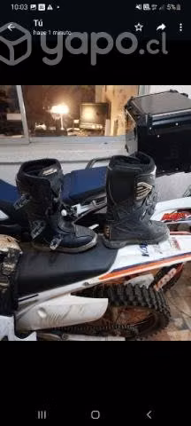 Botas enduro niño