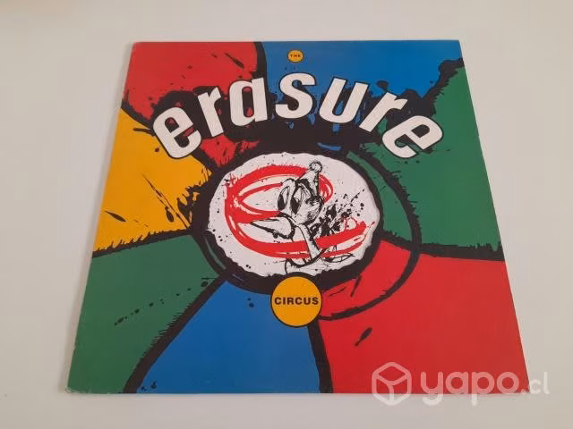 Vinilo Erasure "The Circus" Original 1987