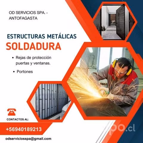 Trabajos de soldadura
