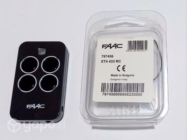 Control Remoto Faac para Portón Eléctrico